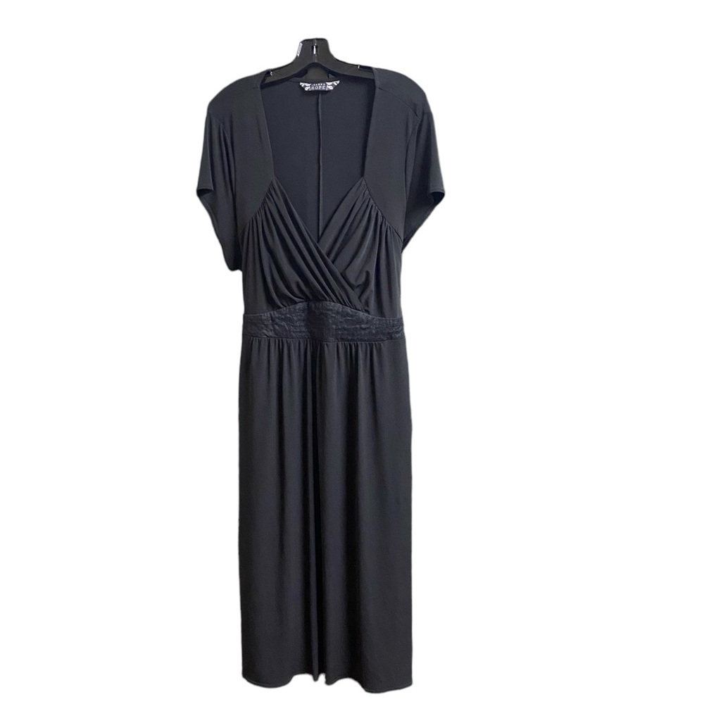 Joanna Hope Black flowing classic dress 3x